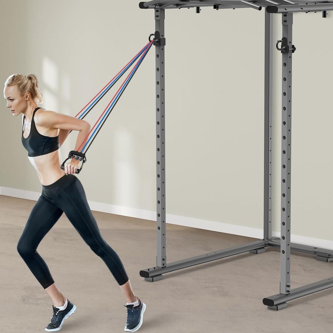 Kipika Power Cage Squat Rack Home Gym Zubehör - Anker für Widerstandsbänder Passt Rack mit 5/8„ oder