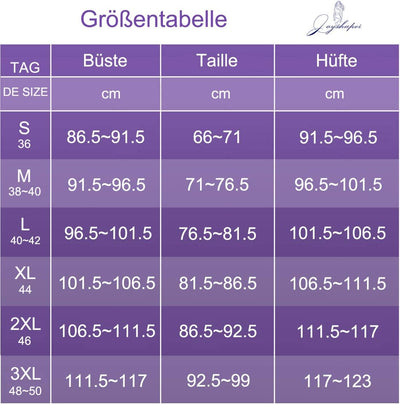 Joyshaper Damen Spitzen Unterkleider Taillenmieder Miederkleider Full Slip Figurformende Miederbody