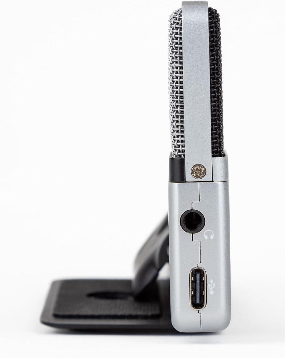 Samson Go Mic Clip-On USB Mikrofon f1/4r Laptop Computer silber