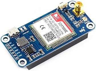 Waveshare Raspberry Pi NB-IoT/eMTC/Edge/GPRS/GNSS HAT Module Based SIM7000E Support TCP, UDP, PPP, H