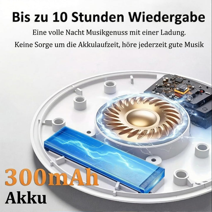 Kissenlautsprecher Bluetooth, 3-Geschwindigkeits Smart Timer, Mini Kopfkissen Lautsprecher mit Bluet