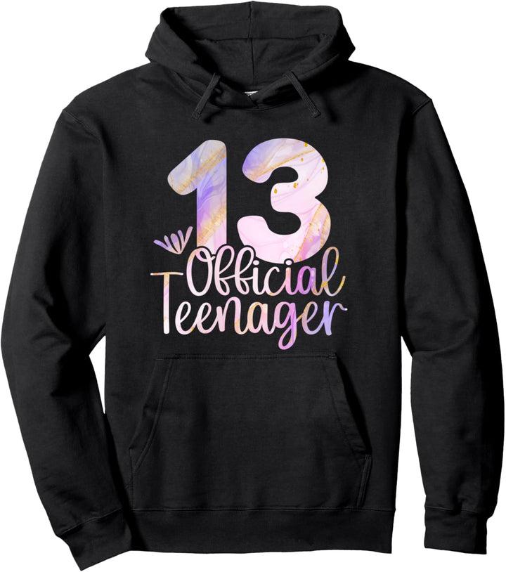 13. Geburtstag Mädchen 13 Jahre Teenager Geburtstags Pullover Hoodie