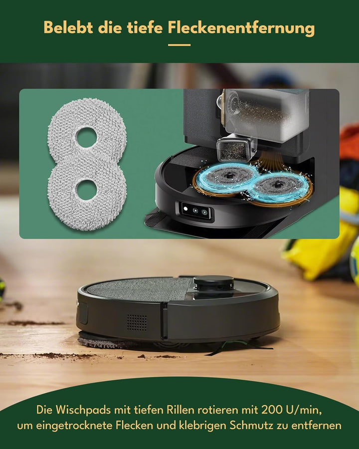 28 Stück Ersatzteile Set für iRobot Roomba Plus 405/505 Combo Robot Staubsauger: 2 Hauptbürste, 6 Se