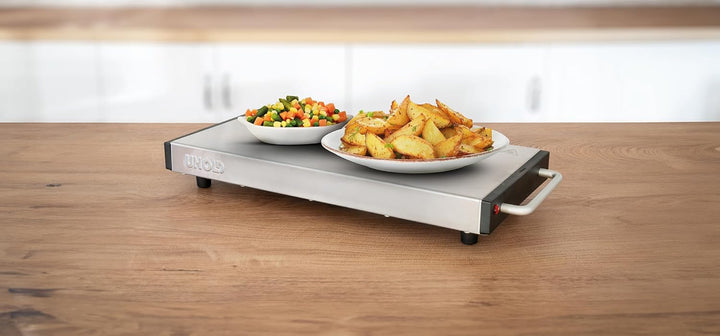 Unold 58845 Wärmespeicherplatte Elena - 1100 Watt, mobil, Keramik, Aufheizzeit 5 Min., Aufladbar, mi