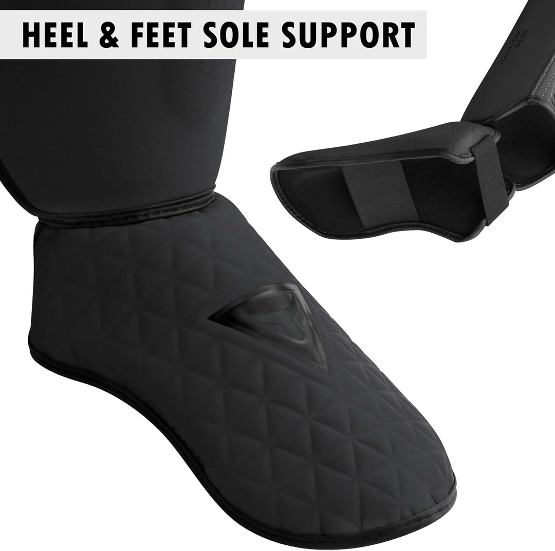 Mytra Fusion schienbeinschoner Kickboxen MMA, Muay Thai Shin Instep Protection schienbeinschoner Für