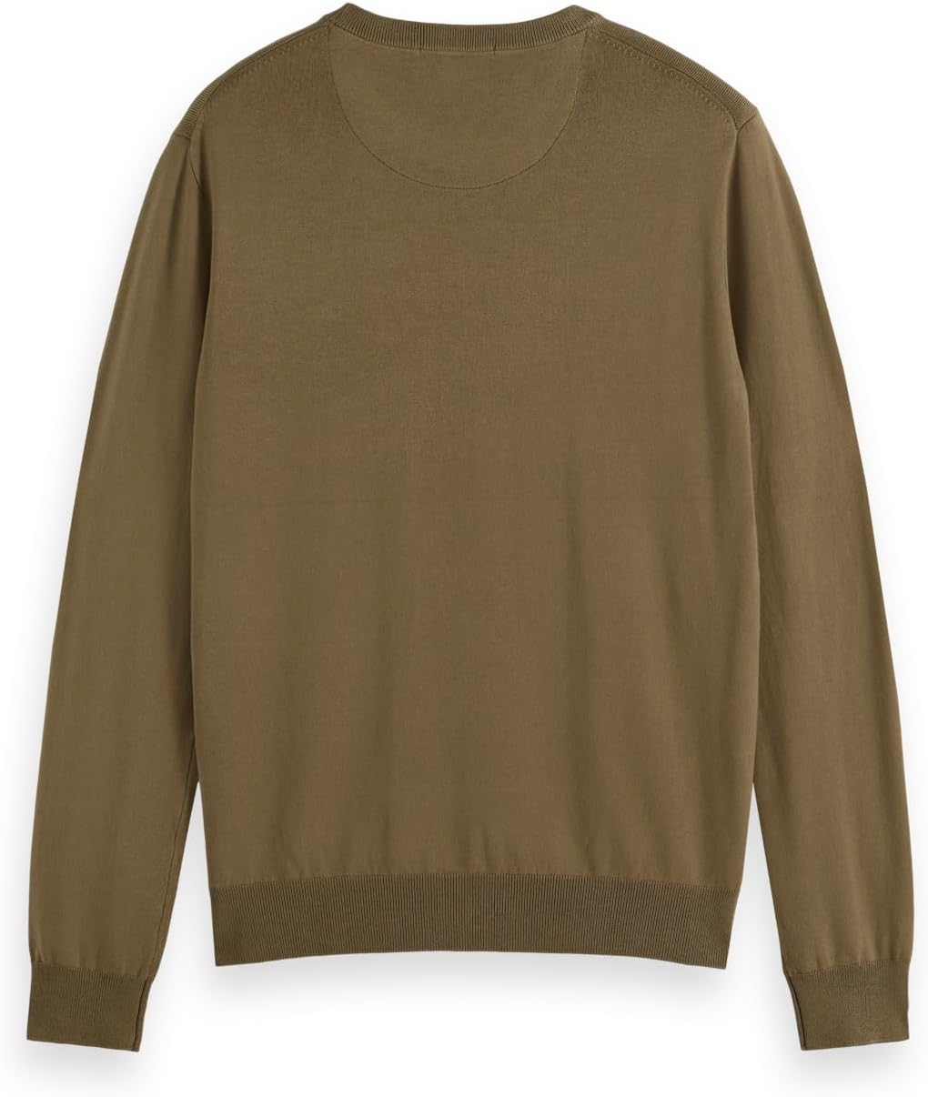Scotch & Soda Herren Viscose Sweater Pullover S Golden Brown, S Golden Brown