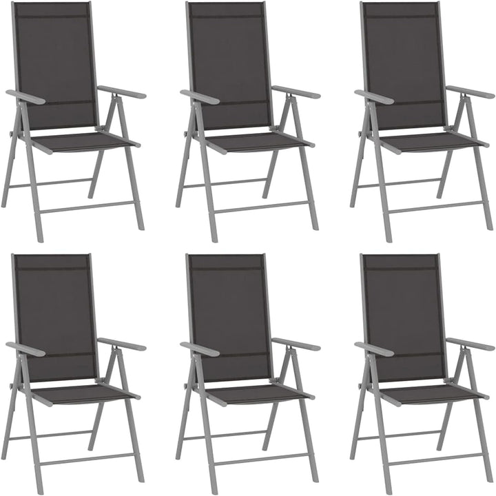 Susany 7-TLG. Aluminium Sitzgruppe Garten-Essgruppe Gartenset Essgruppe Gartengarnitur Sitzgarnitur