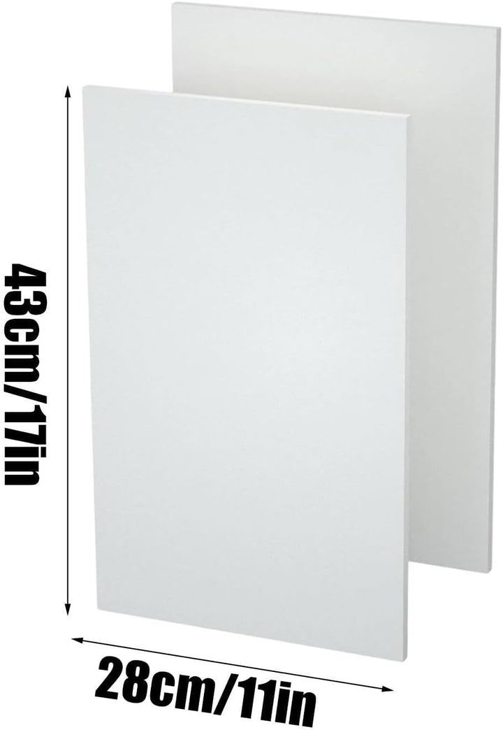 Thermal Guard Shield, Window Ac Side Insulated Panels, 17.9 Inches Foam Dust Proof Sheets, Universal