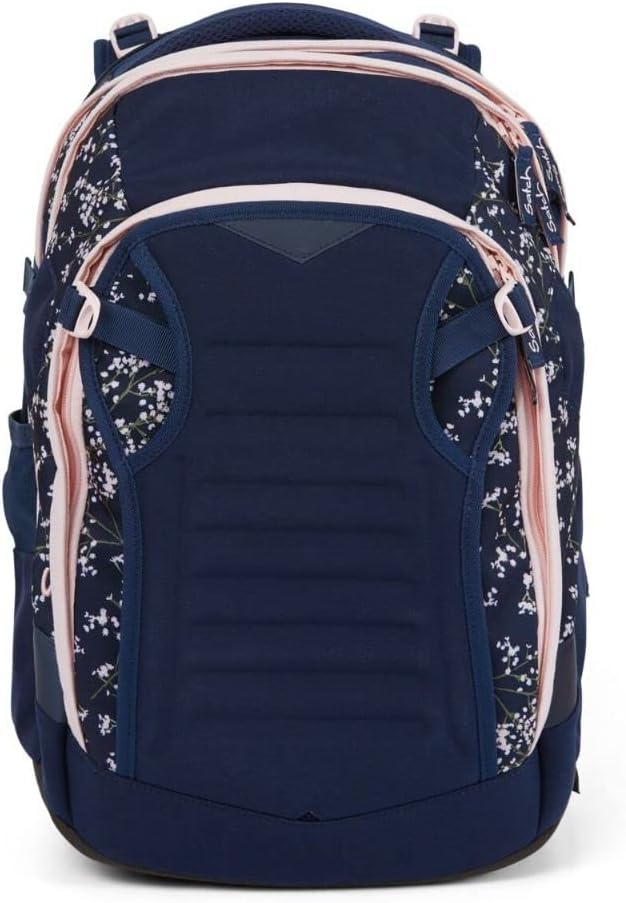 satch Match Schulrucksack Set 3tlg. inkl. Schlamperbox u. Sportbeutel Bloomy Breeze, Bloomy Breeze