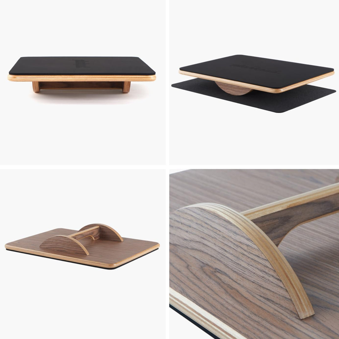 Plankpad PRO – interaktiver Ganzkörper-Trainer & Balance Board - Plank Bauchmuskel Trainer inkl. Sma
