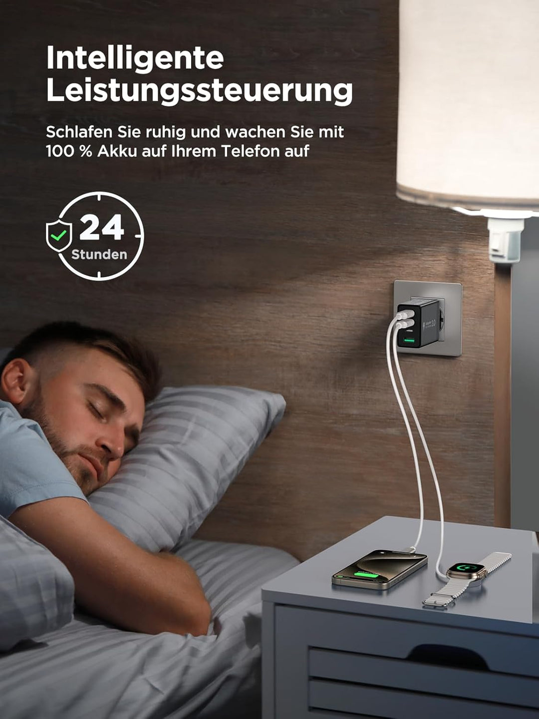 Aioneus USB C Ladegerät, 2-Pack 4Port Ladegerät USBC Adapter 40W Stecker Typ C Schnellladegerät Mehr