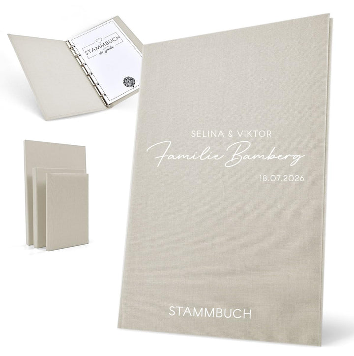 Hochzeitideal Stammbuch der Familie &