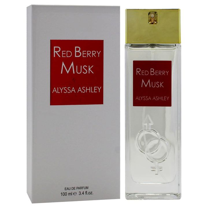Alyssa Ashley - Red Berry Musk Eau de Parfum Spray für Damen und Herren - 100 ml Berry 100.00 ml (1e