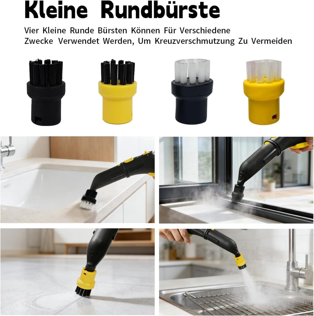 12 Stück Kompatibel für Kärcher Dampfreiniger Zubehör, Ersatzteile für Dampfreiniger Kärcher SC1 SC2