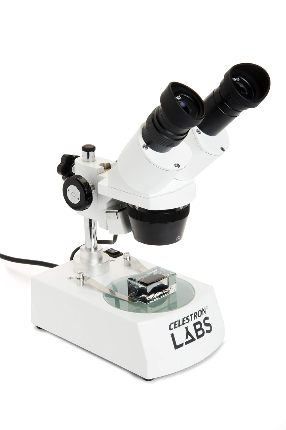 Celestron 44218 CL-S10-60 Stereo Microscope, 10x-60x Magnification, White