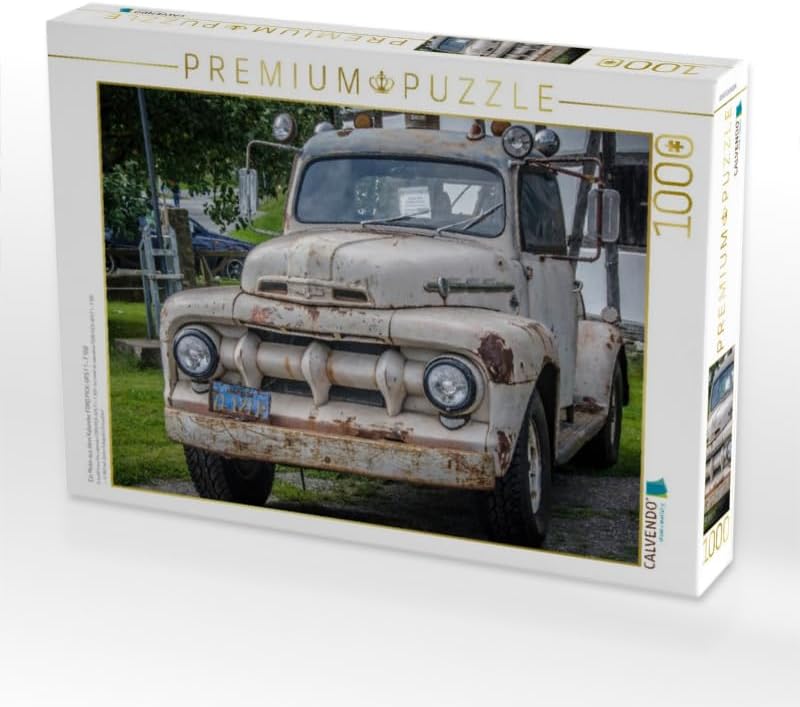 CALVENDO Puzzle Ford Pick-UPS F 1 - F 100 1000 Teile Lege-Grösse 64 x 48 cm Foto-Puzzle Bild von Mic