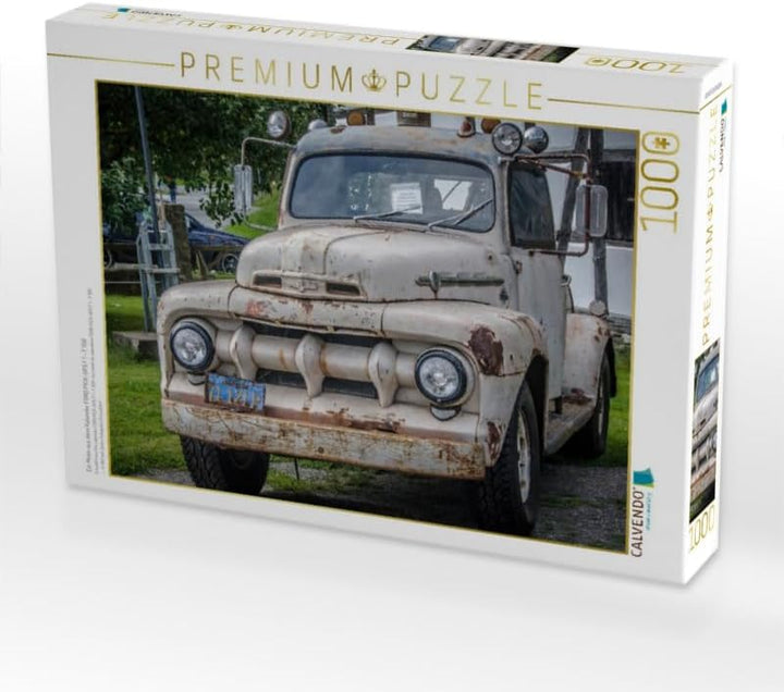 CALVENDO Puzzle Ford Pick-UPS F 1 - F 100 1000 Teile Lege-Grösse 64 x 48 cm Foto-Puzzle Bild von Mic