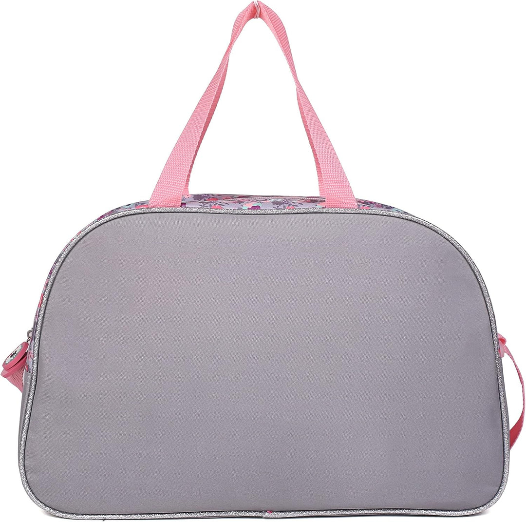 Sporttasche für Mädchen Pferde 40x25x13 cm Rose/Grau (20ko), Rose/Grau (20ko)