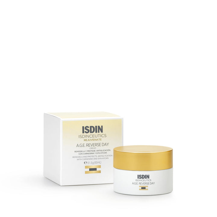 ISDIN Isdinceutics A.G.E. Reverse Day | Anti-Aging-Gesichtspflege mit Dreifach-Effekt (50 ml) Tagesc