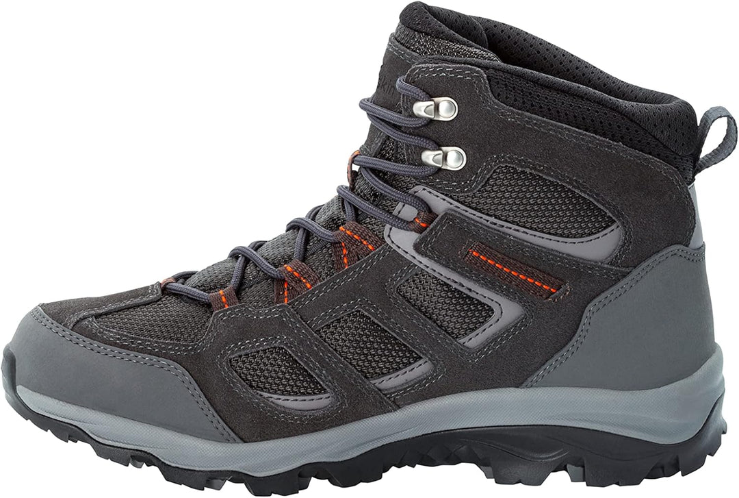Jack Wolfskin Herren Vojo 3 Texapore Mid M Outdoorschuhe 39.5 EU Grey Orange 2023, 39.5 EU Grey Oran