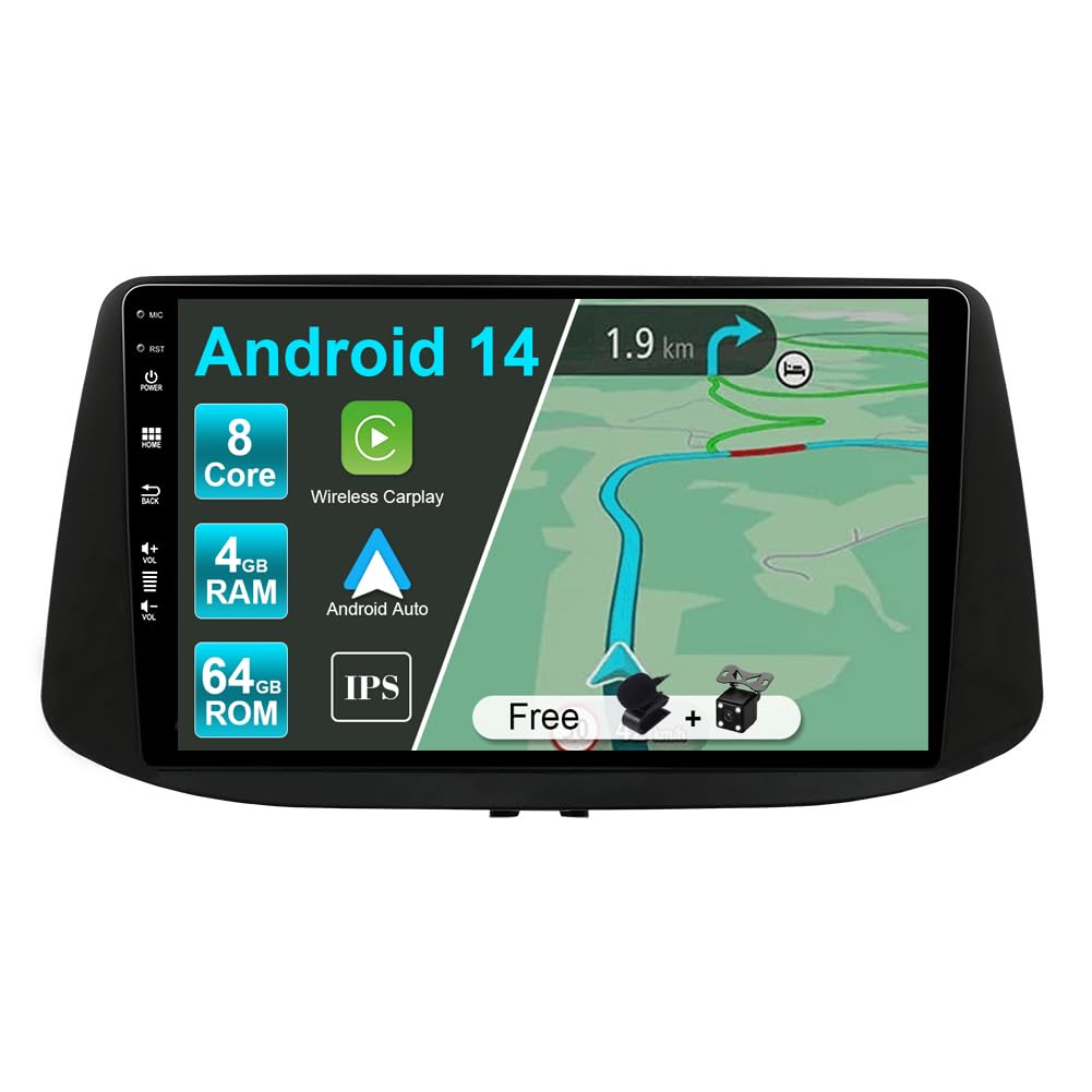 JOYX Android 12 Autoradio Passt für Hyundai i30 (2017-2018) - [4G+64G] - Eingebaut DSP/Carplay/Andro