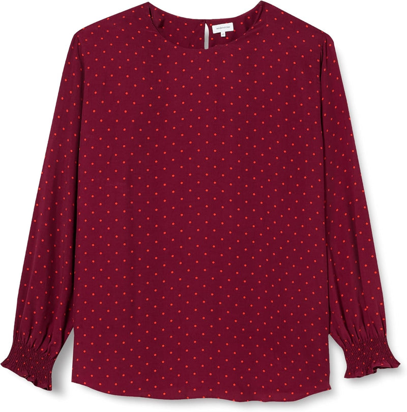 Seidensticker Damen Bluse - Fashion Bluse - Regular Fit - tailliert - Hemd Blusen Kragen - Bügelleic