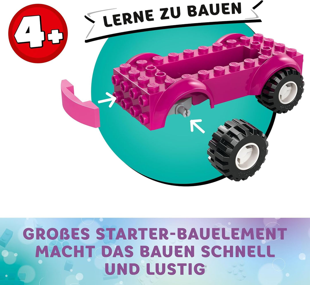 Lego 4+ Gabbys Puppenhaus Gabbys Partyraum, Disco-Spielset mit Rutsche und Tierfiguren für kreative