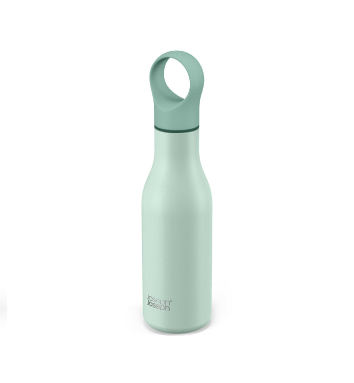 Joseph Joseph Loop™ Vakuumisolierte Trinkflasche 500 ml - Grün Green, Green