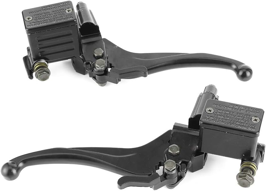 Bremshebel, ATV Bremspumpe, Paar 22mm Hydraulische Kupplung Links/Rechts Oben Vorne/Hinten Bremspump