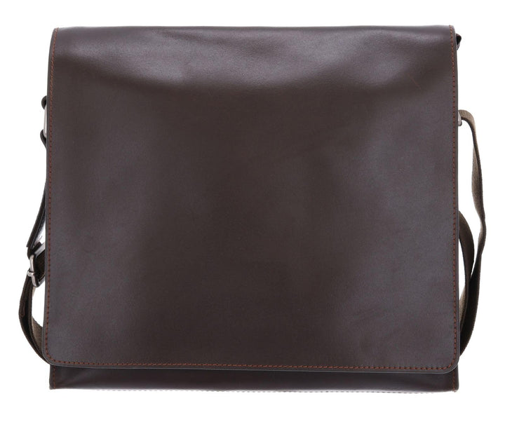 Leonhard Heyden Dakota Umhängetasche M 2 braun Brown, Brown