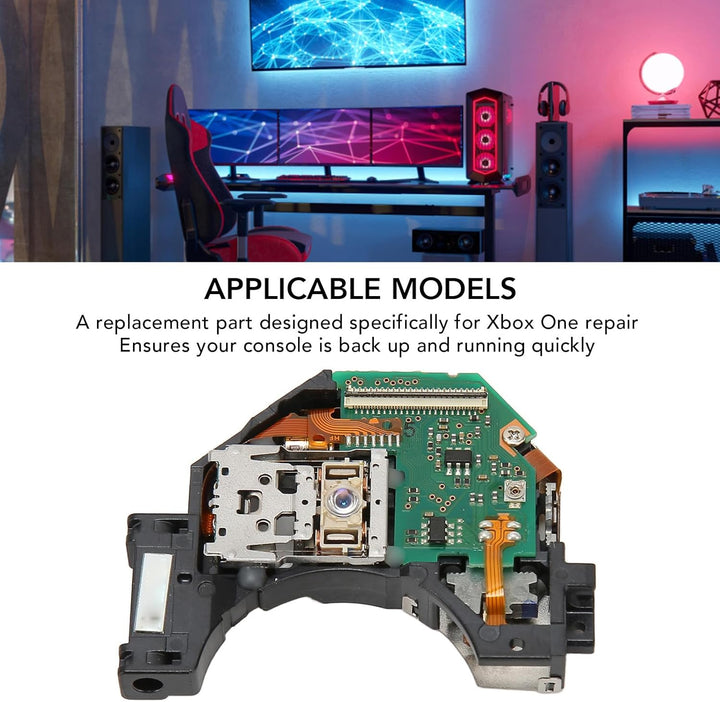 für Laserlinse für One, für -Ersatzlinse, Spielekonsole für Laserlinsenkopf-Reparaturteile, Ersatz f