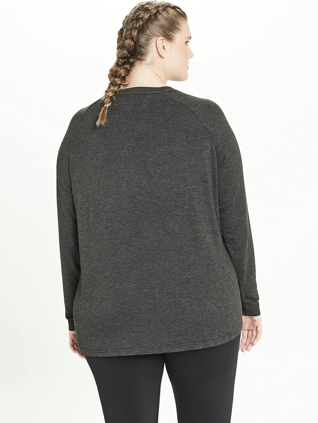 Q by Endurance Damen Langarmshirt CIHERA Melange 1001 Black 46