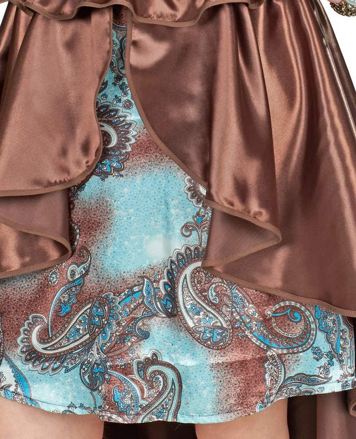 Elbenwald Damen Steampunk Lucy Kleid für besondere Anlässe, 40