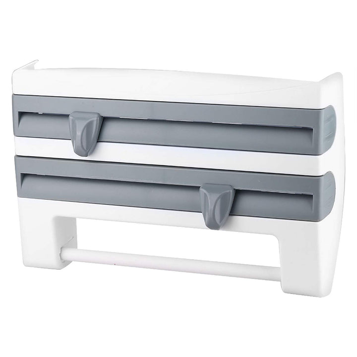 Küchenrollenhalter Wand, Wandrollenhalter mit Regalen, An Der Wand Befestigter Papiertaschentuchhalt