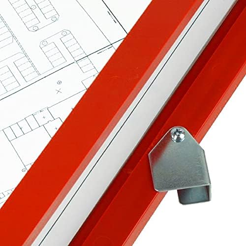 Feldbuchrahmen DIN A4 - Kunststoff rot, sehr robust