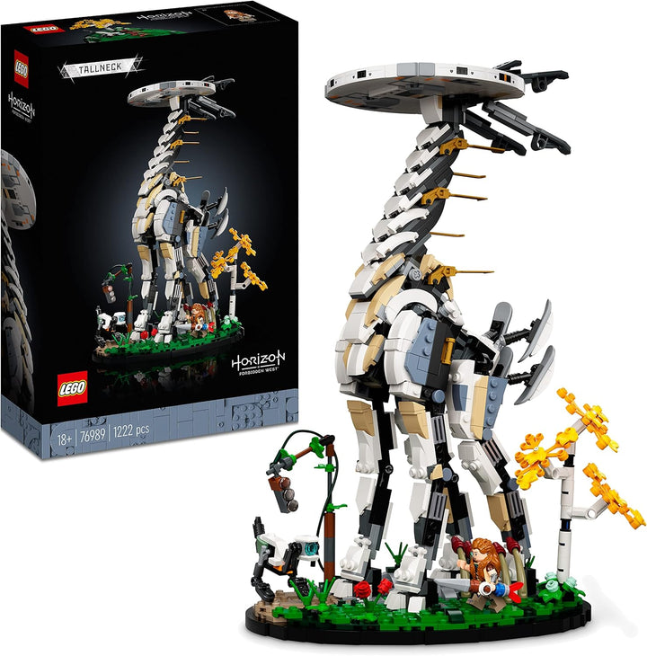 LEGO 76989 Horizon Forbidden West: Langhals Modellbausatz, Set für Erwachsene mit Aloy-Minifigur und