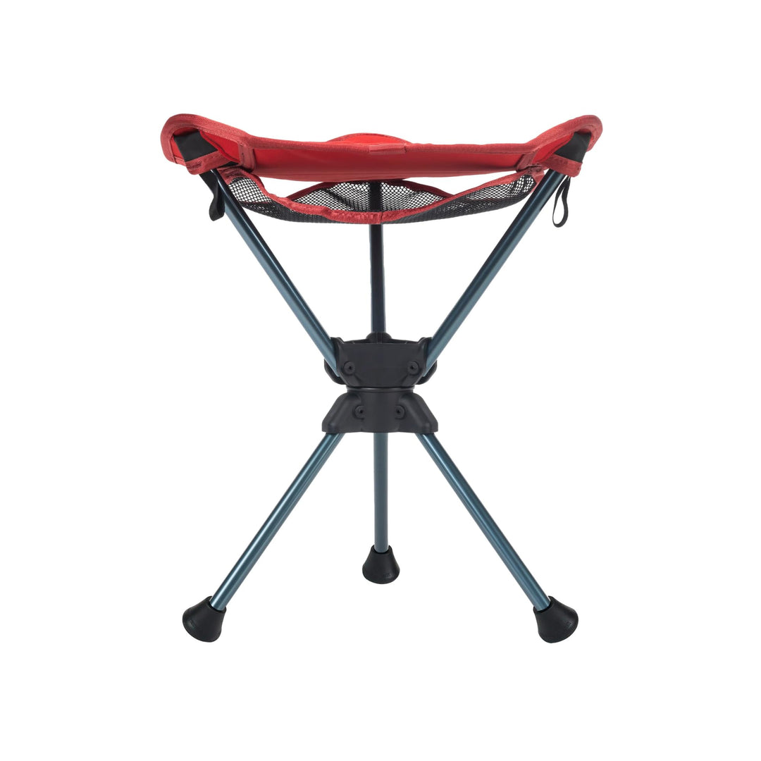 GRAND TRUNK Kompass 360° Hocker | Tonrot | Tragbarer Drehhocker | Tragetasche im Lieferumfang enthal
