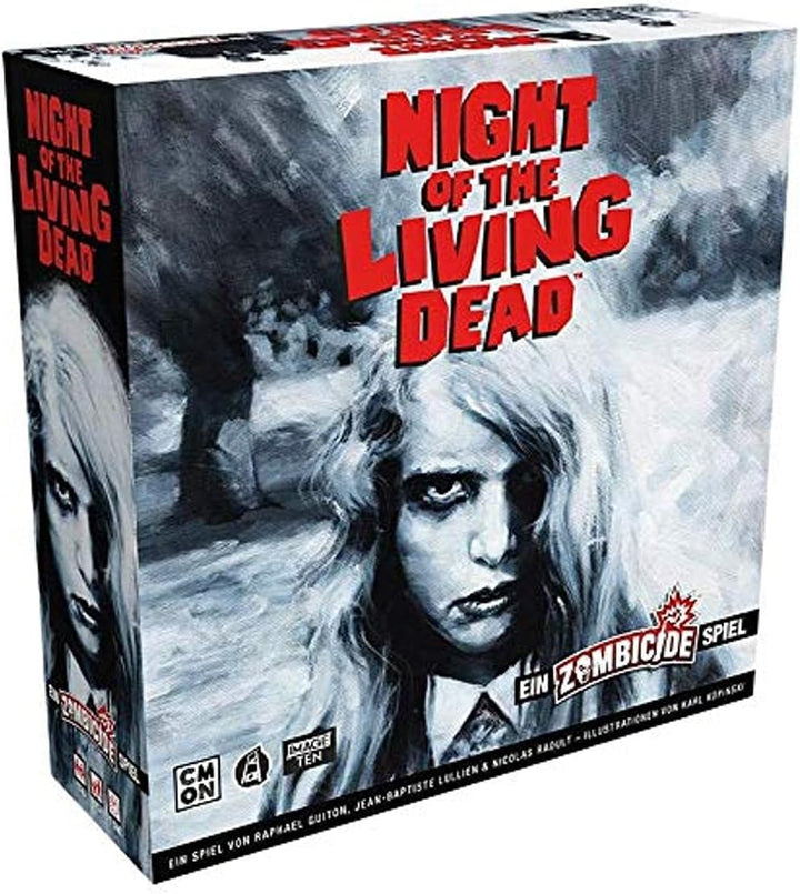 Asmodee Zombicide Night of the Living Dead, Grundspiel, Expertenspiel, Dungeon Crawler, Deutsch, Zom