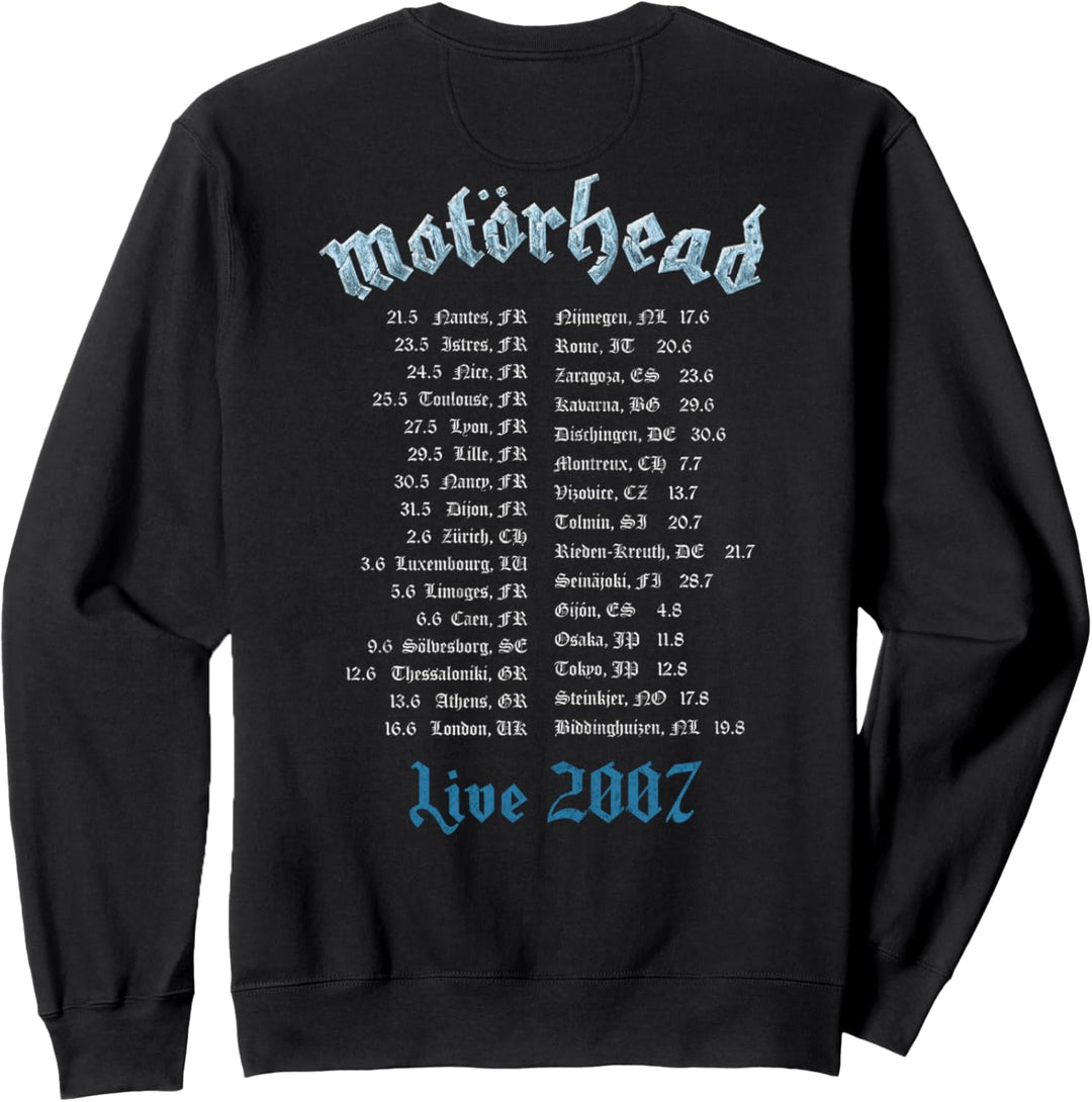 Motörhead – Kiss Of Death Vintage Front/Back Sweatshirt