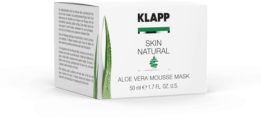KLAPP Cosmetics - SKIN NATURAL Aloe Vera Mousse Mask (50 ml)