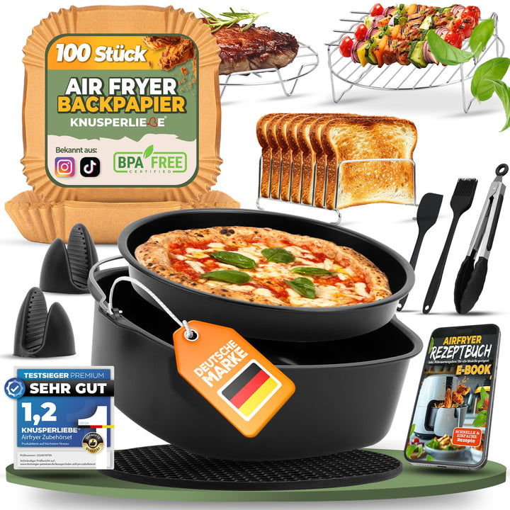 Heissluftfritteuse Zubehör für COSORI Turbo Tower Pro Smart 10,8L - COSORI Turboblaze 6L, 5,5L - Air