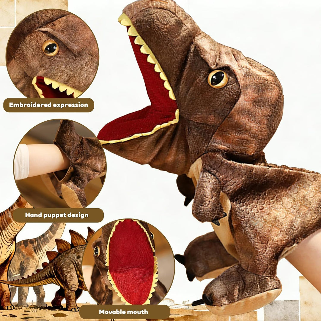 Tyrannosaurus Rex Handpuppe Dinosaurier Plüschtier Handpuppe Tier Dinosaurier Plüschtier Interaktive