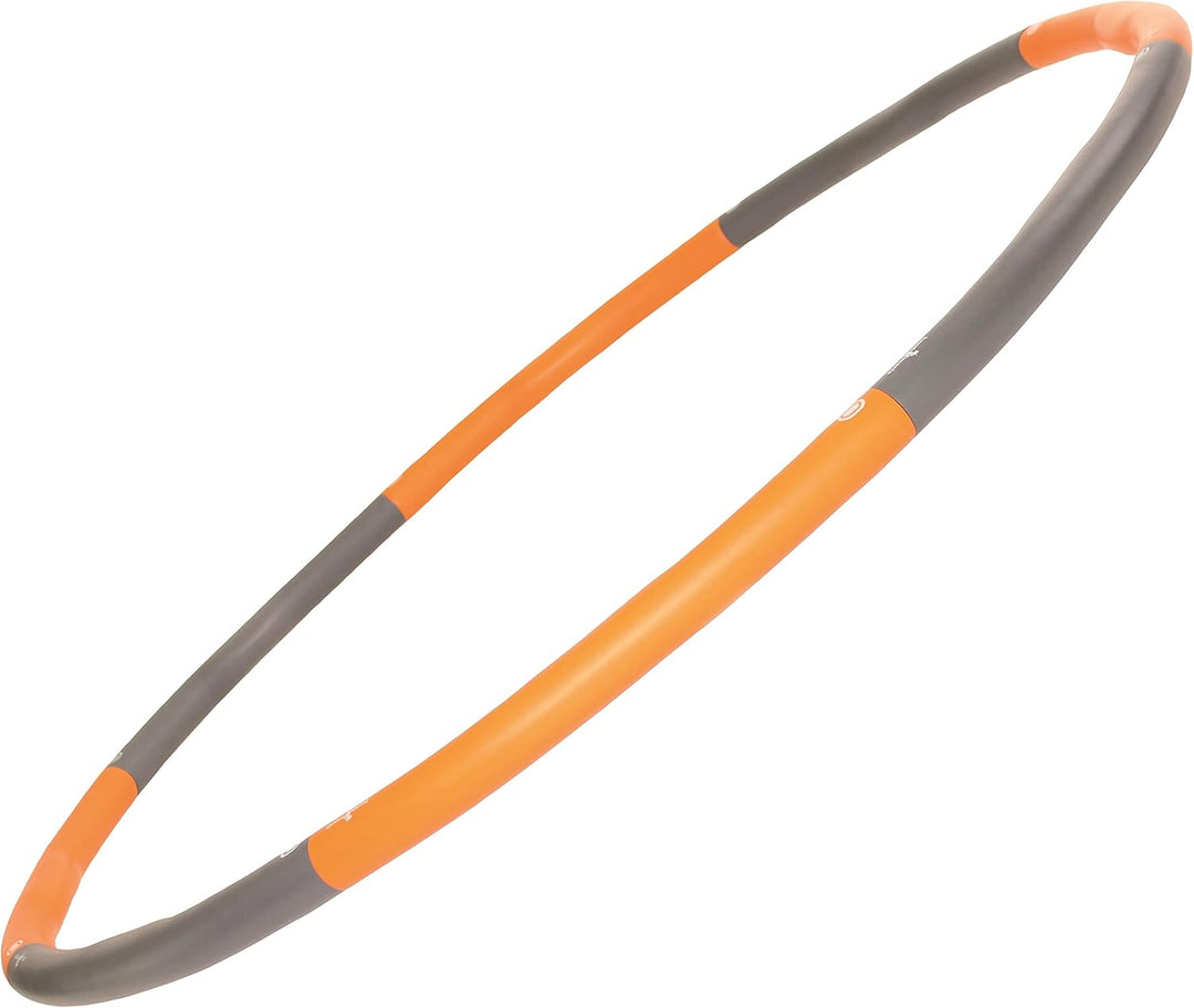 HOOPOMANIA Hula Hoop Reifen Erwachsene [1,2 – 2 kg] Hula Hoop für Anfänger mit Schaumstoff Weight Ho