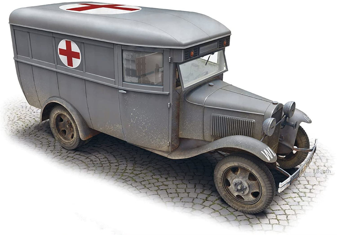 MiniArt 35160 - Modellbausatz GAZ-03-30 Ambulance