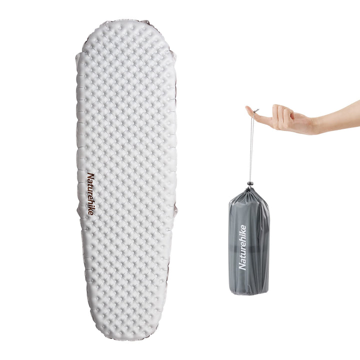 Naturehike Camping Isomatte Ultraleicht 5,8 R-Wert, 8 cm Dicke Aufblasbare Isomatte 4 Jahreszeiten L