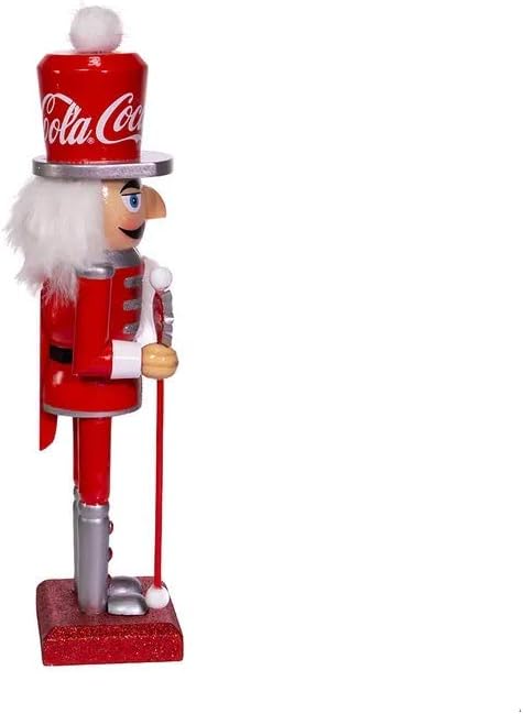Kurt S. Adler Coca-Cola CC6202 Nussknacker aus Holz, 25,4 cm, Mehrfarbig