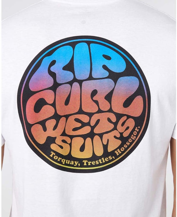 Rip Curl Passage T-Shirt 2023 White L Weiss, L Weiss