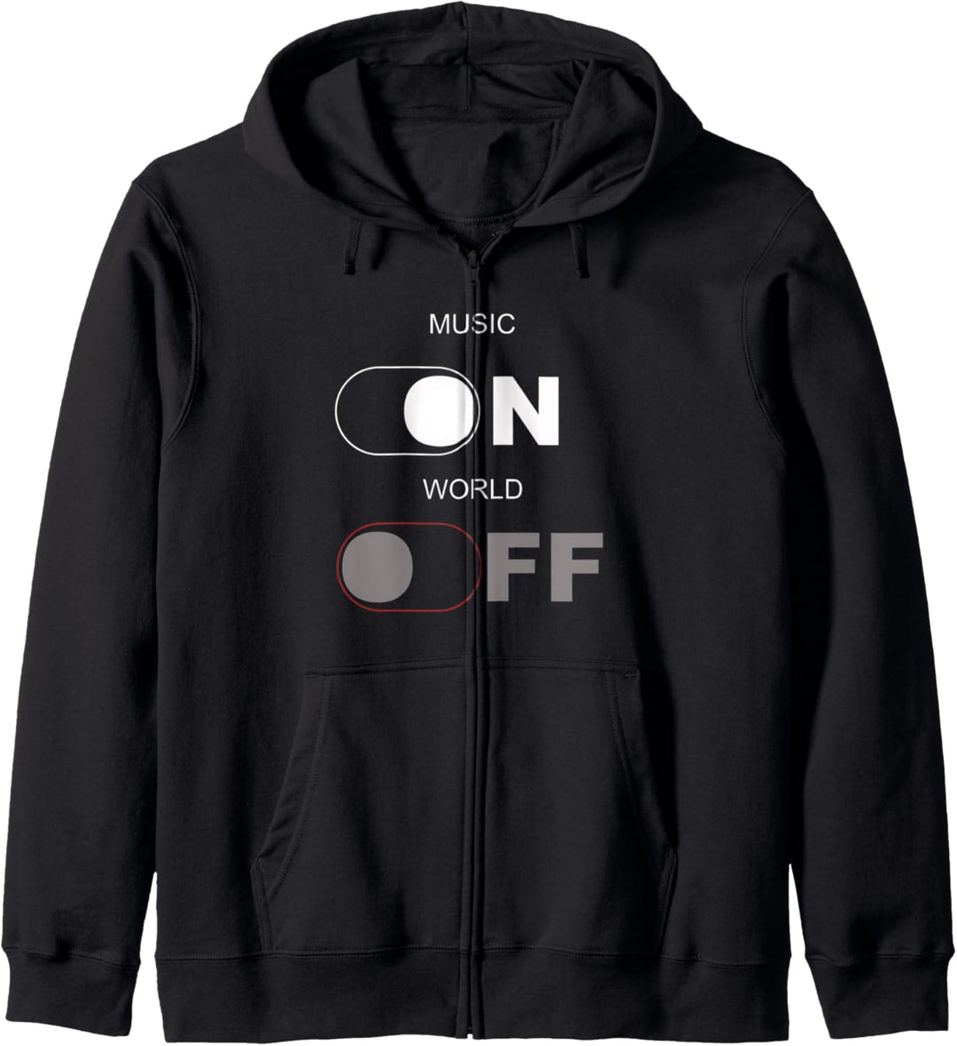 Musik ON World Off, Fun Music Lover und Musikproduzent Kapuzenjacke