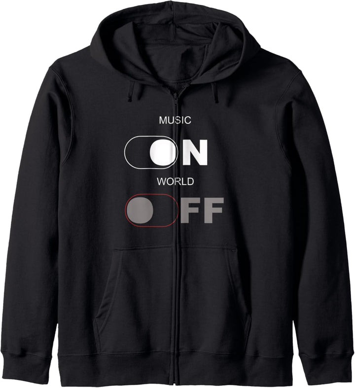 Musik ON World Off, Fun Music Lover und Musikproduzent Kapuzenjacke