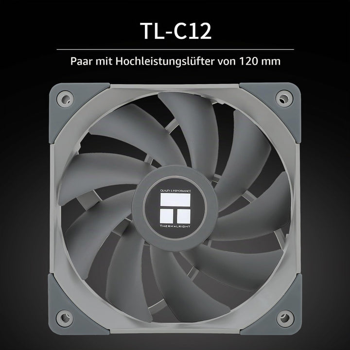 Thermalright Peerless Assassin 120 CPU-Luftkühler, PA120, 6 Heatpipes -Kühler, zwei 120mm TL-C12-PWM